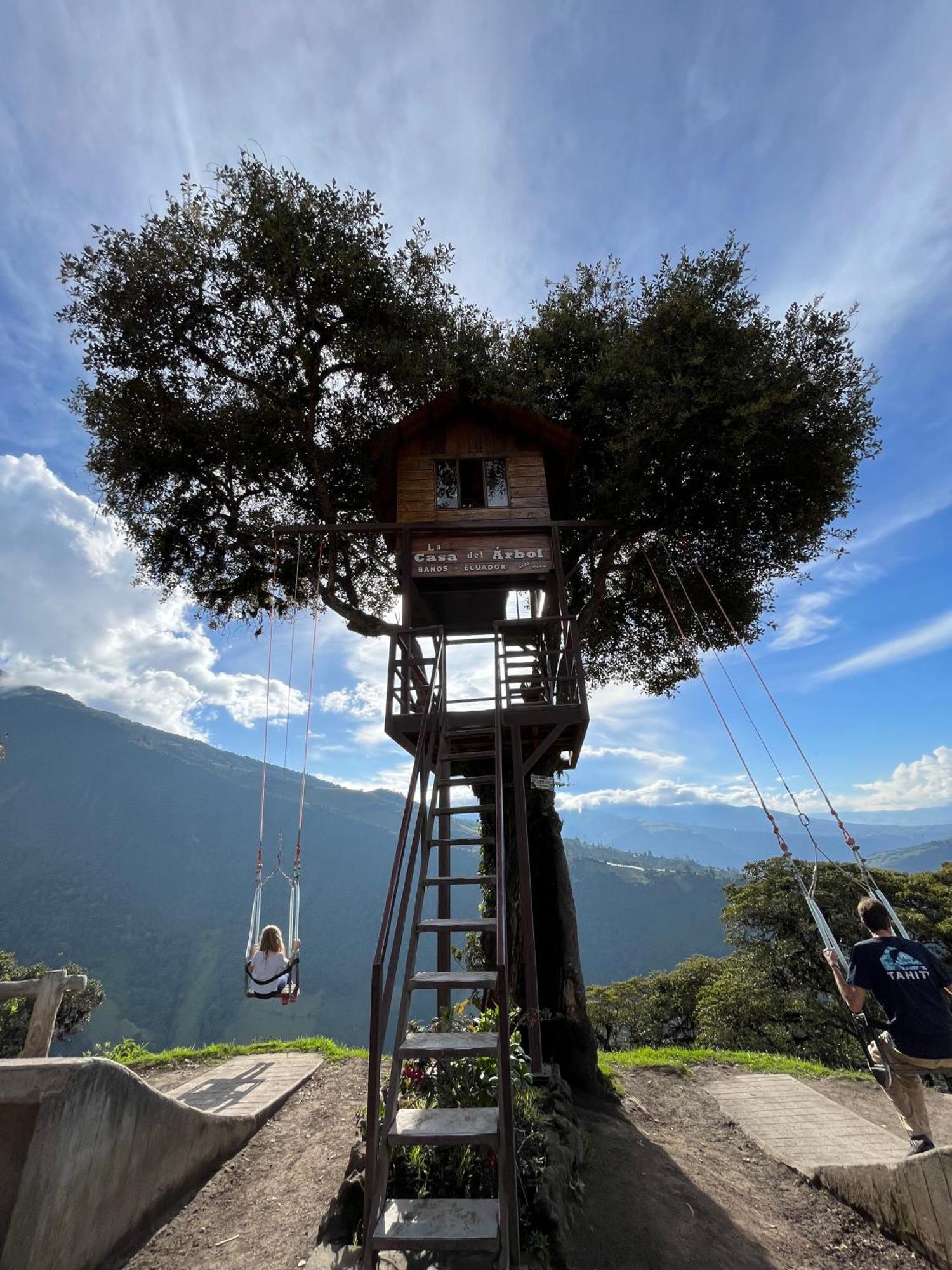 Penthouse W/Rooftop Terrace - Volcano View Appartement Baños Buitenkant foto